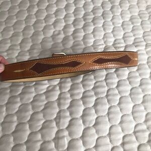 Miller Stockman Leather Belt | Cowhide Western Belt | Made in USA | Size 36